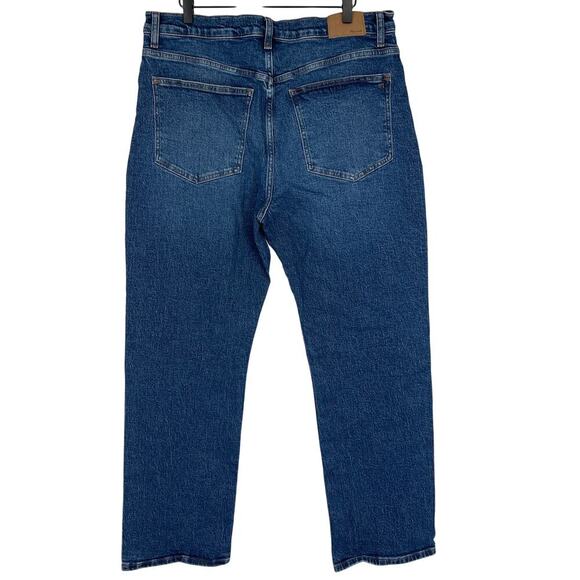 Madewell The 90's Straight Jean in Barlow Wash Size 32 NEW with Tags - Picture 9 of 9